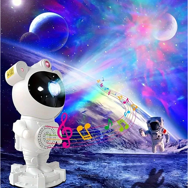 PROYECTOR ASTRONAUTA C/ PARLANTE.