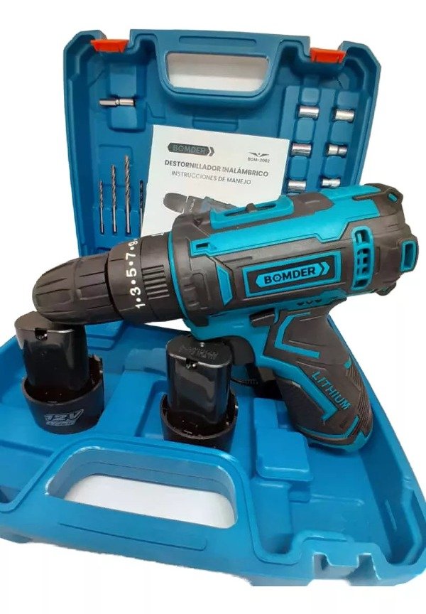 Taladro Inalámbrico Profesional BOMDER