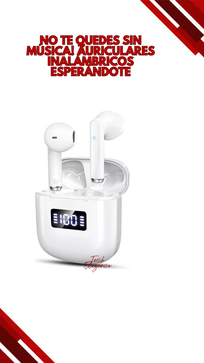 Auriculares Inalambricos Con Pantalla